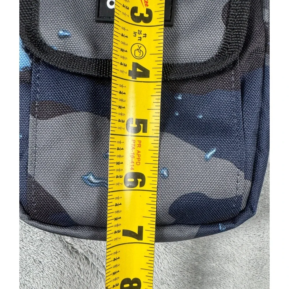 Adidas Originals Utility Festival Crossbody Bag Rain Camo Blue One Size LP6173